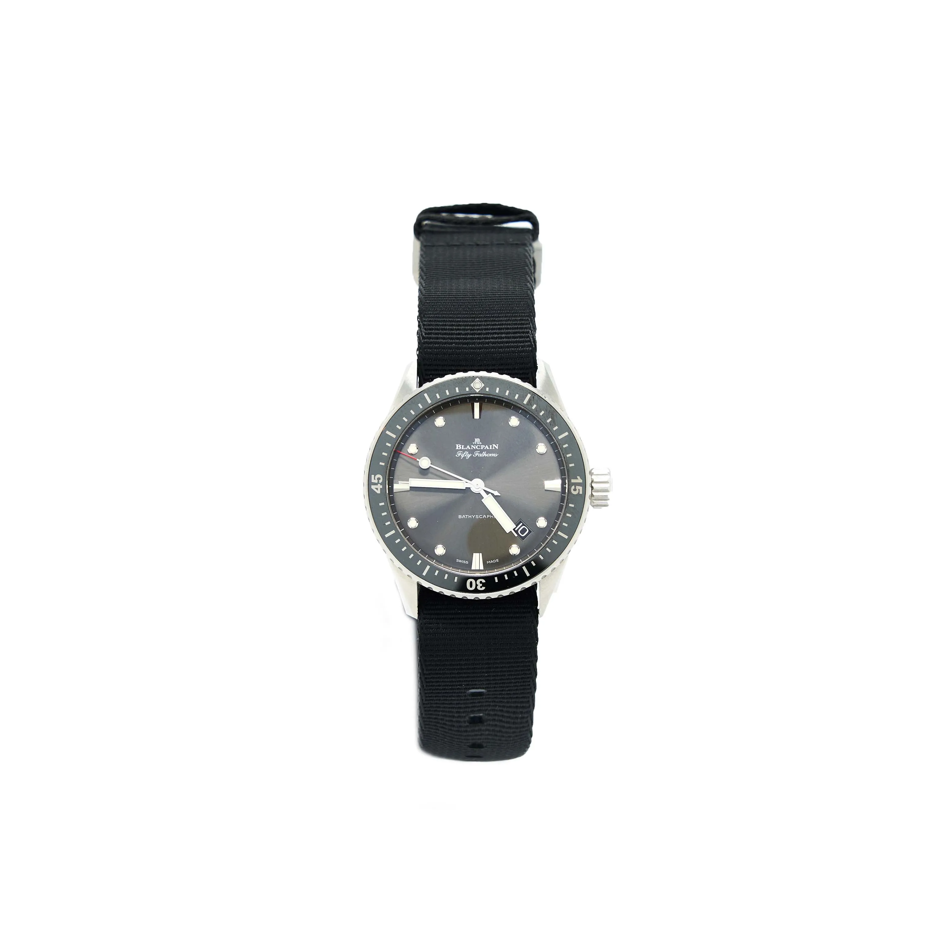 Blancpain 43mm Fifty Fathoms Bathyscaphe Model: 5000 1110 B52A