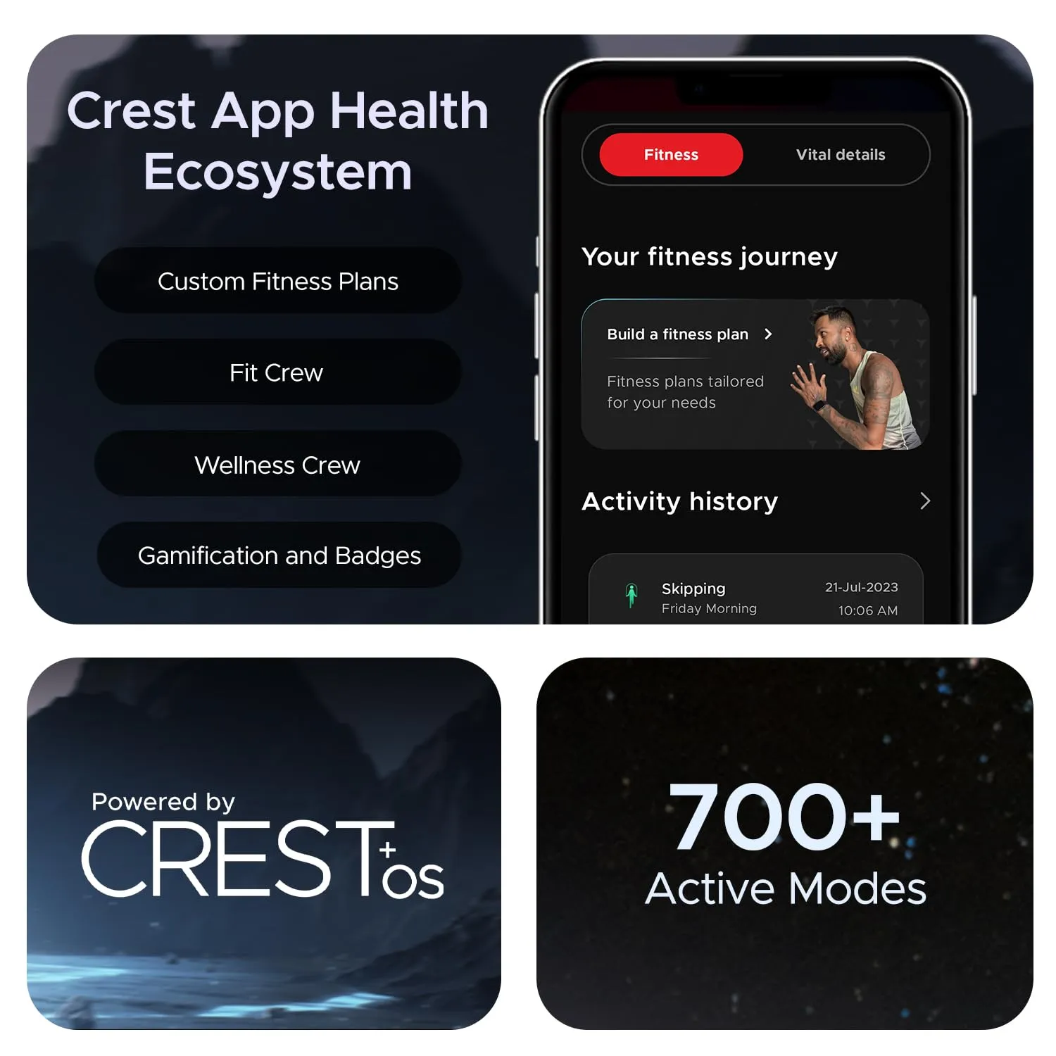 boAt Lunar Orb with 1.45" AMOLED Display, BT Calling, DIY Watch Face Studio, Coins, Crest App Health Ecosystem, Live Cricket & Football Scores, IP67, Smart Watch for Men & Women(Cherry Blossom)