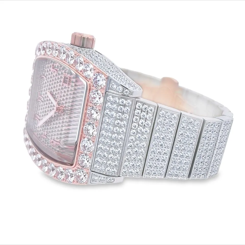 Custom Emperor VVS Moissanite Iced Out Watch