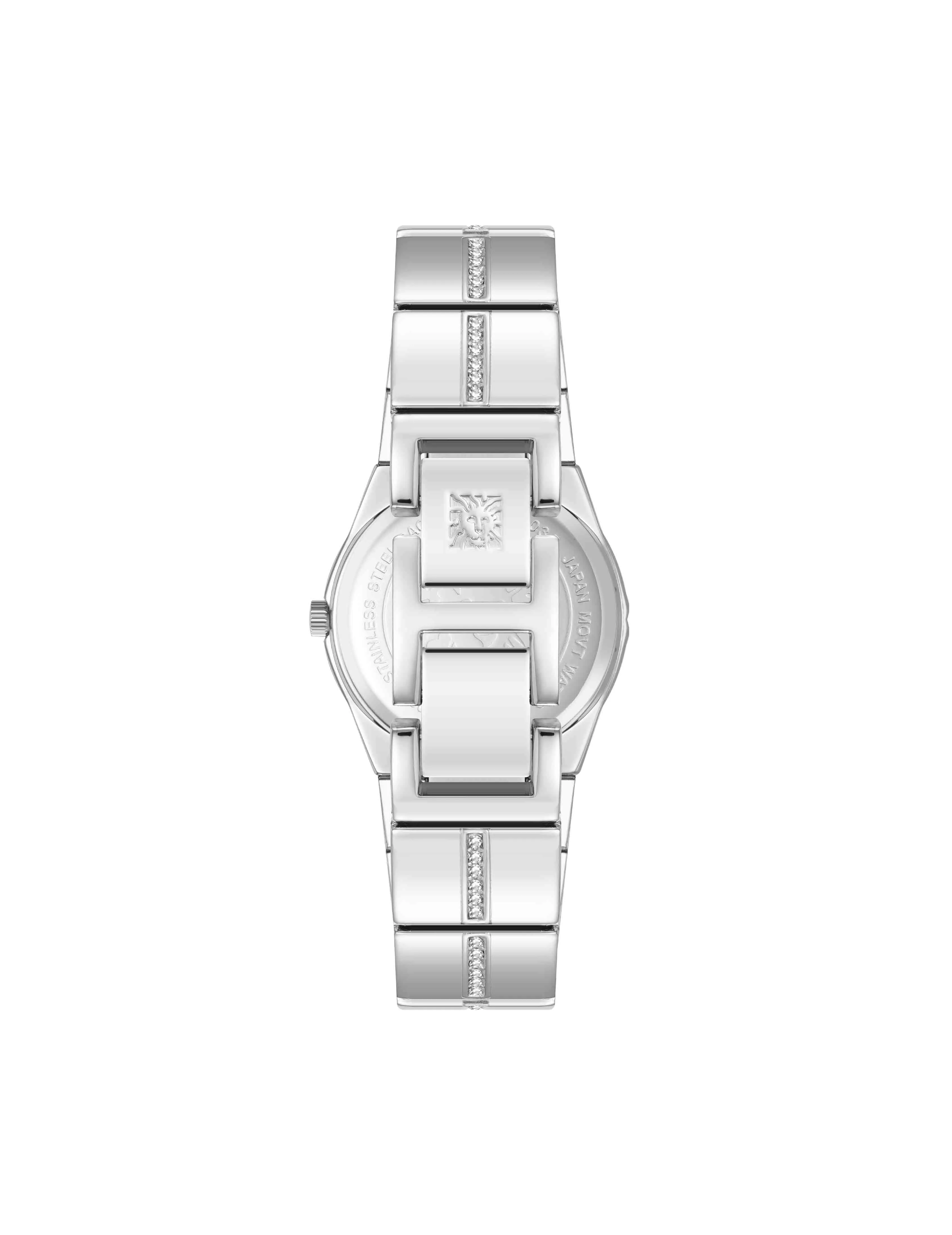 Faceted Crystal Bezel Watch