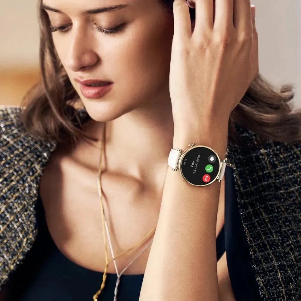 Huawei Watch GT 4 PNX-B19 (46mm - GPS) Black Stainless Steel Case With Black Fluoroelastomer Strap