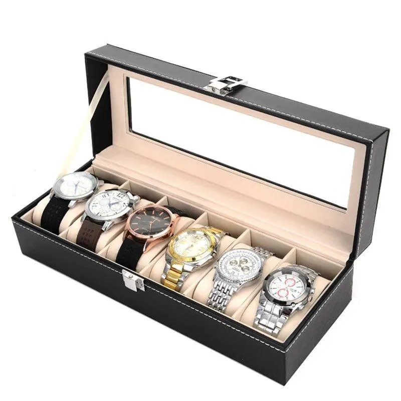 Luxury Watch and Jewelry Storage Box: Stylish Organizer for Travel Essentials