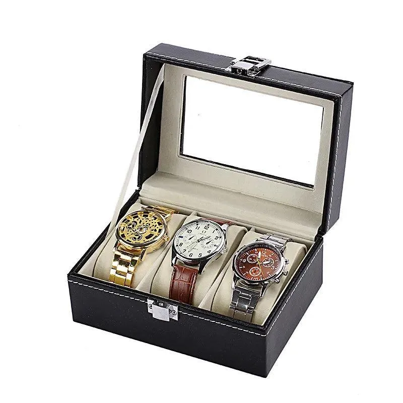 Luxury Watch and Jewelry Storage Box: Stylish Organizer for Travel Essentials