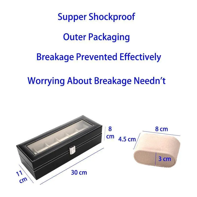 Luxury Watch and Jewelry Storage Box: Stylish Organizer for Travel Essentials