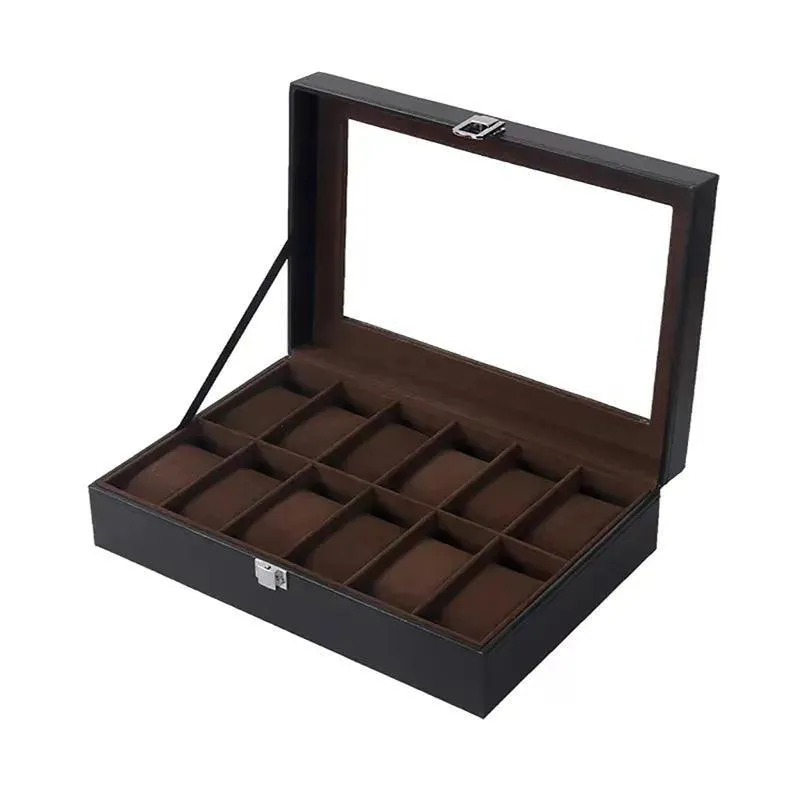 Luxury Watch and Jewelry Storage Box: Stylish Organizer for Travel Essentials
