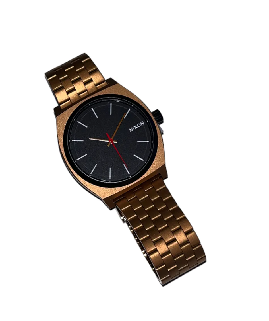 Nixon Time Teller Watch - Bronze Black