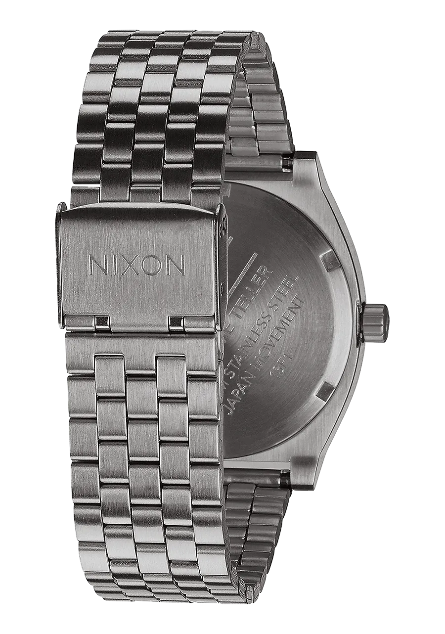Nixon Time Teller Watch - Gunmetal / Black Sunray