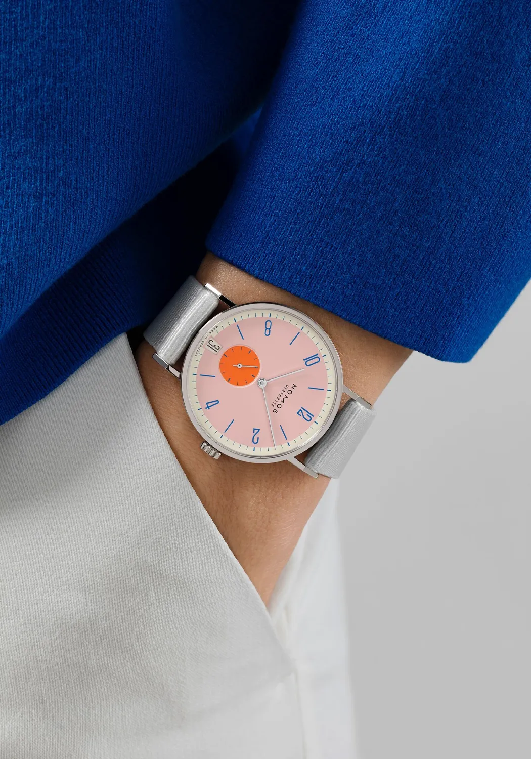 NOMOS Tangente 38 Date Flamingopink | Ref. 179.S12 | LE175 | SOLD OUT