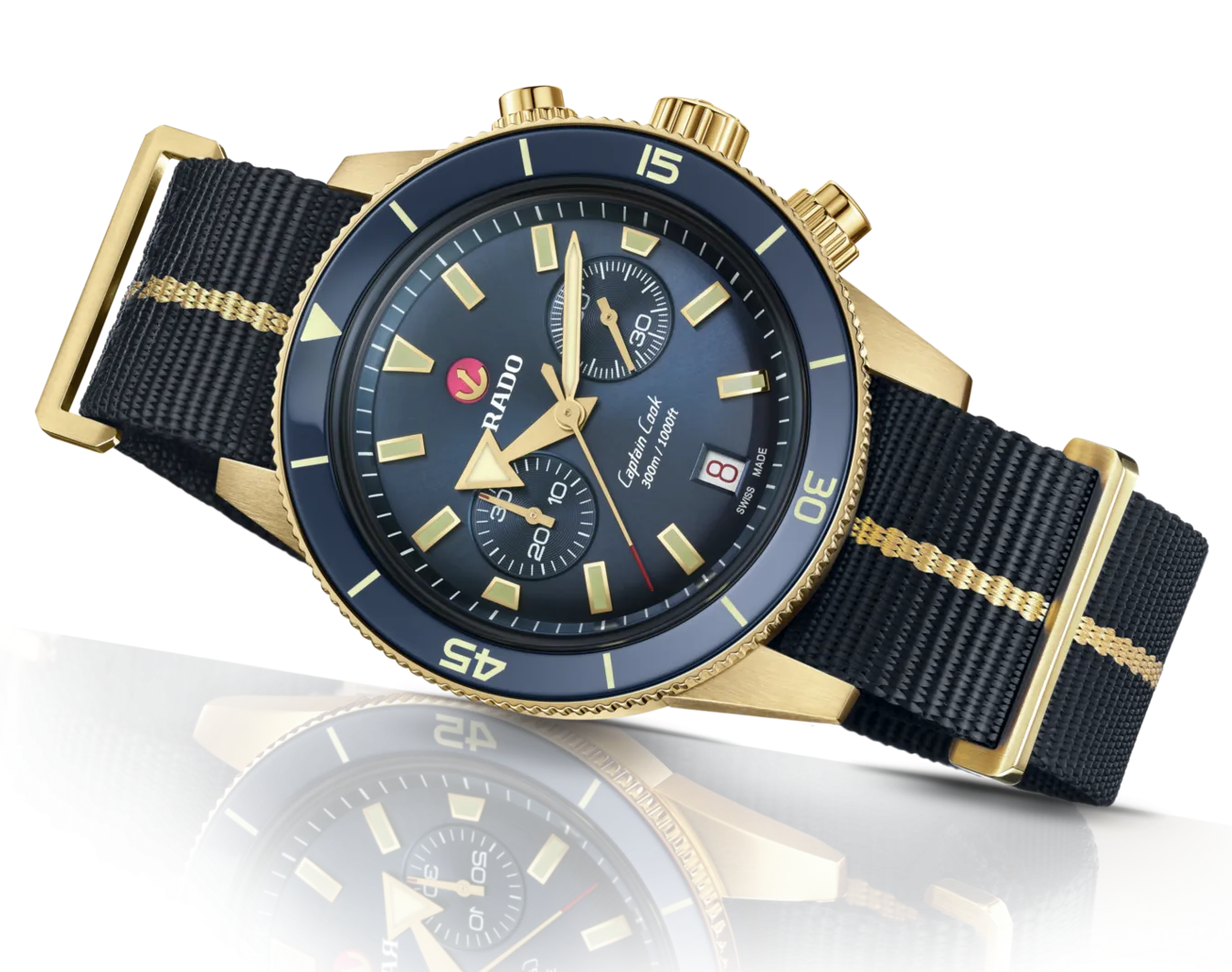 RD Watch Captain Cook AutoMTic Chronograph Bronze