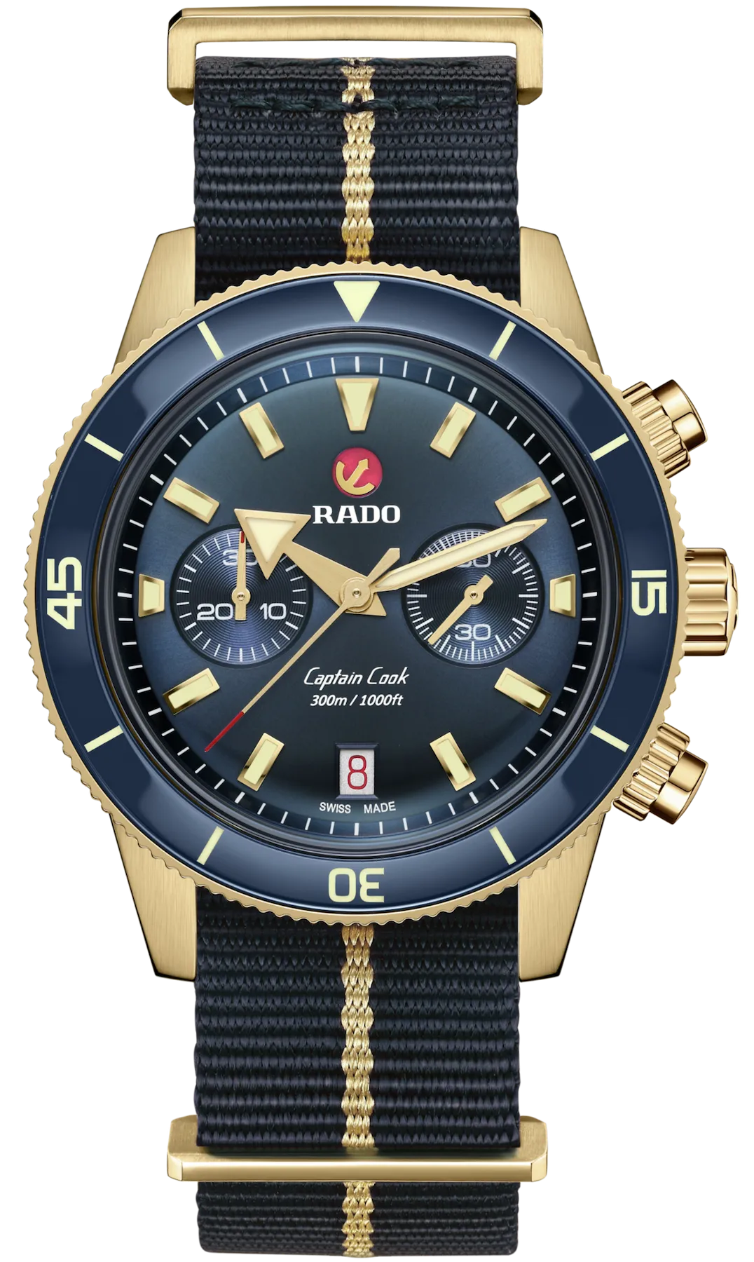 RD Watch Captain Cook AutoMTic Chronograph Bronze