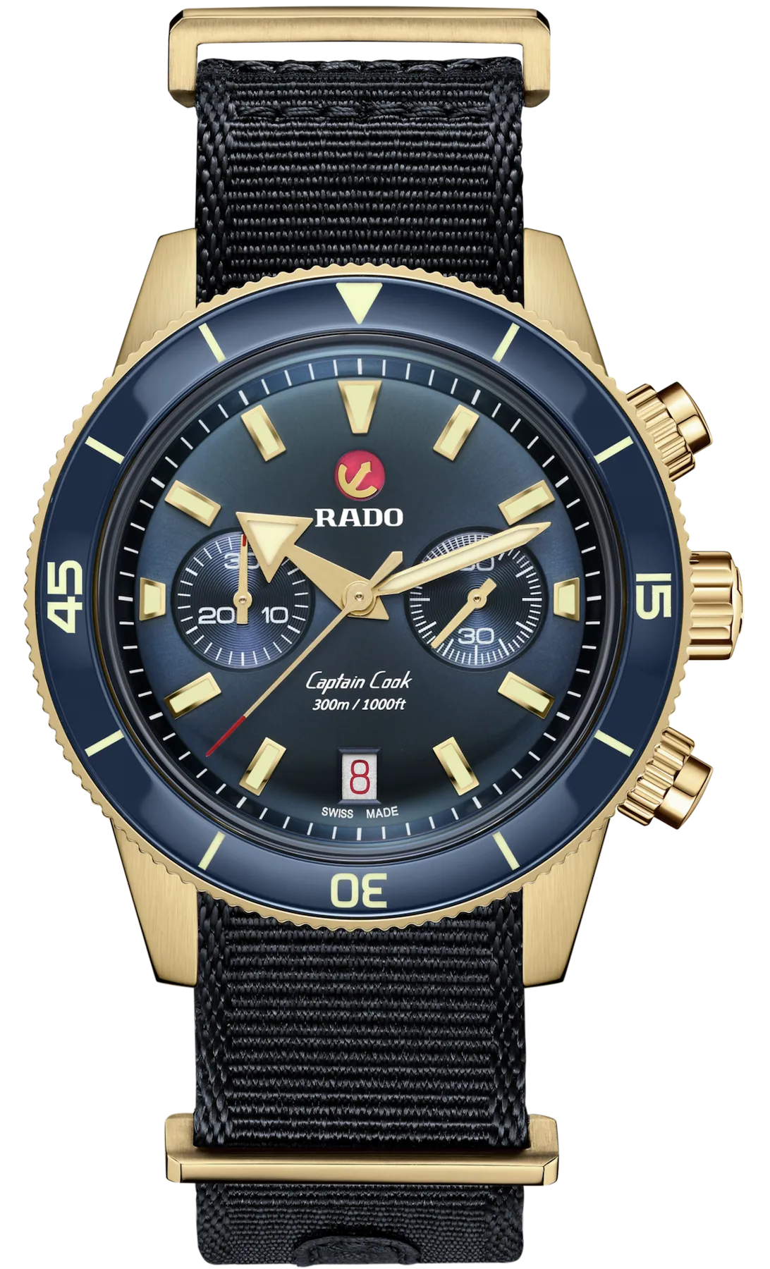 RD Watch Captain Cook AutoMTic Chronograph Bronze