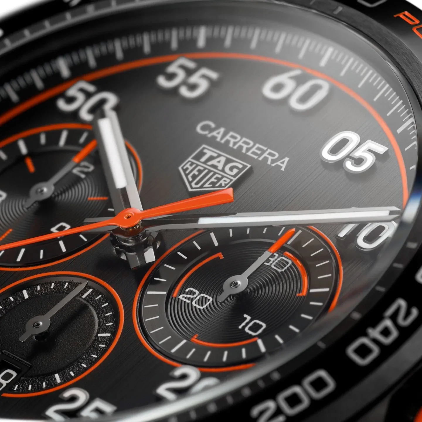 Tag Heuer Carrera Men's Black Orange Chronograph X Porsche Racing Special Edition Watch
