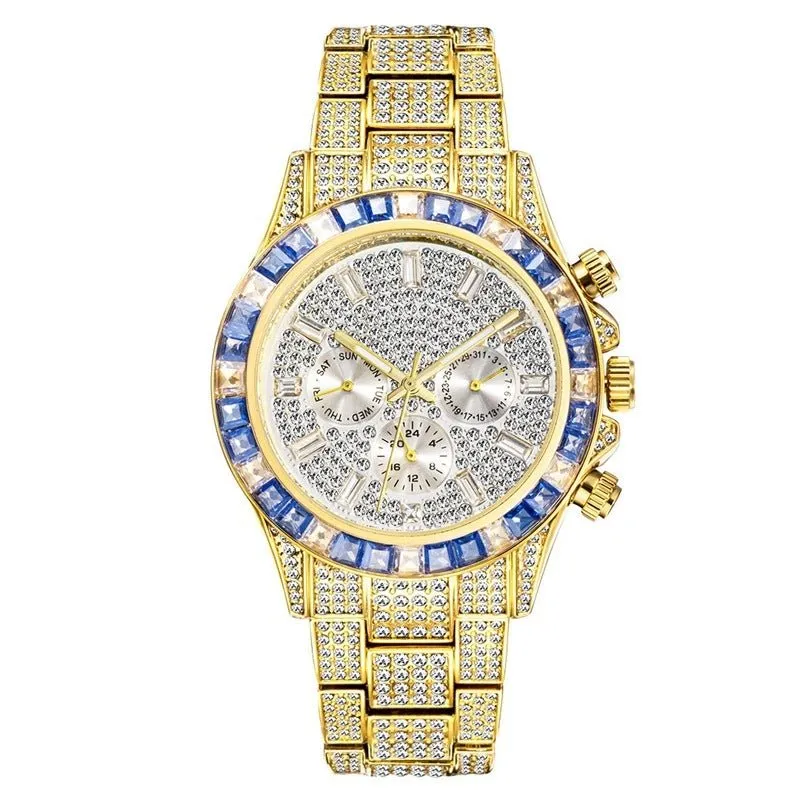 Unisex Hip Hop Quartz Watch