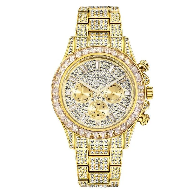 Unisex Hip Hop Quartz Watch