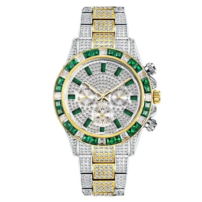 Unisex Hip Hop Quartz Watch