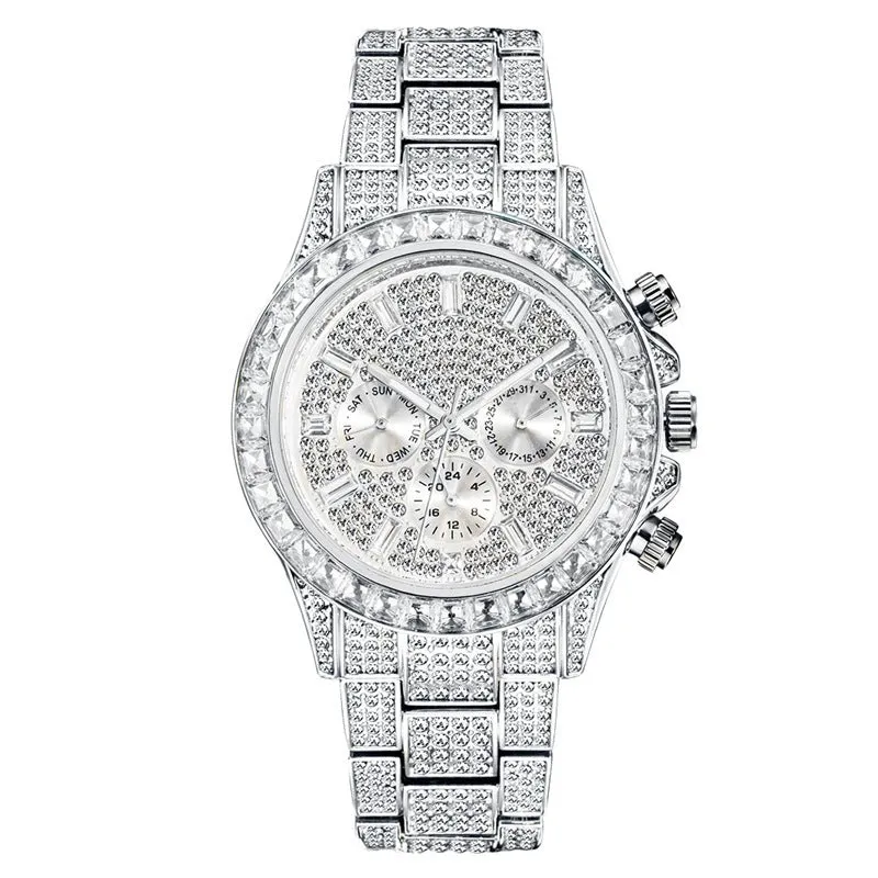 Unisex Hip Hop Quartz Watch