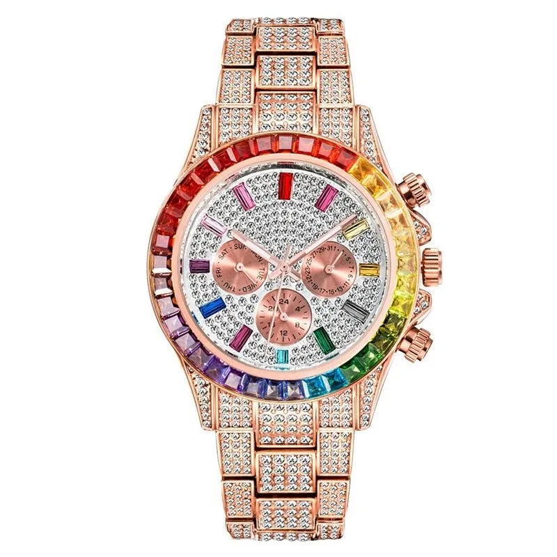 Unisex Hip Hop Quartz Watch