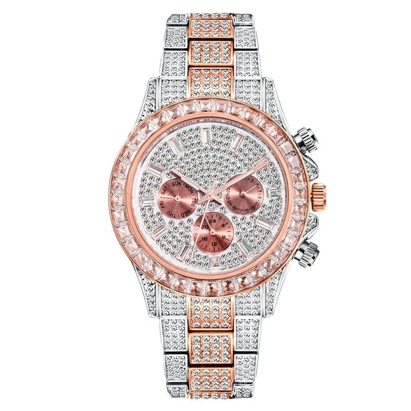 Unisex Hip Hop Quartz Watch