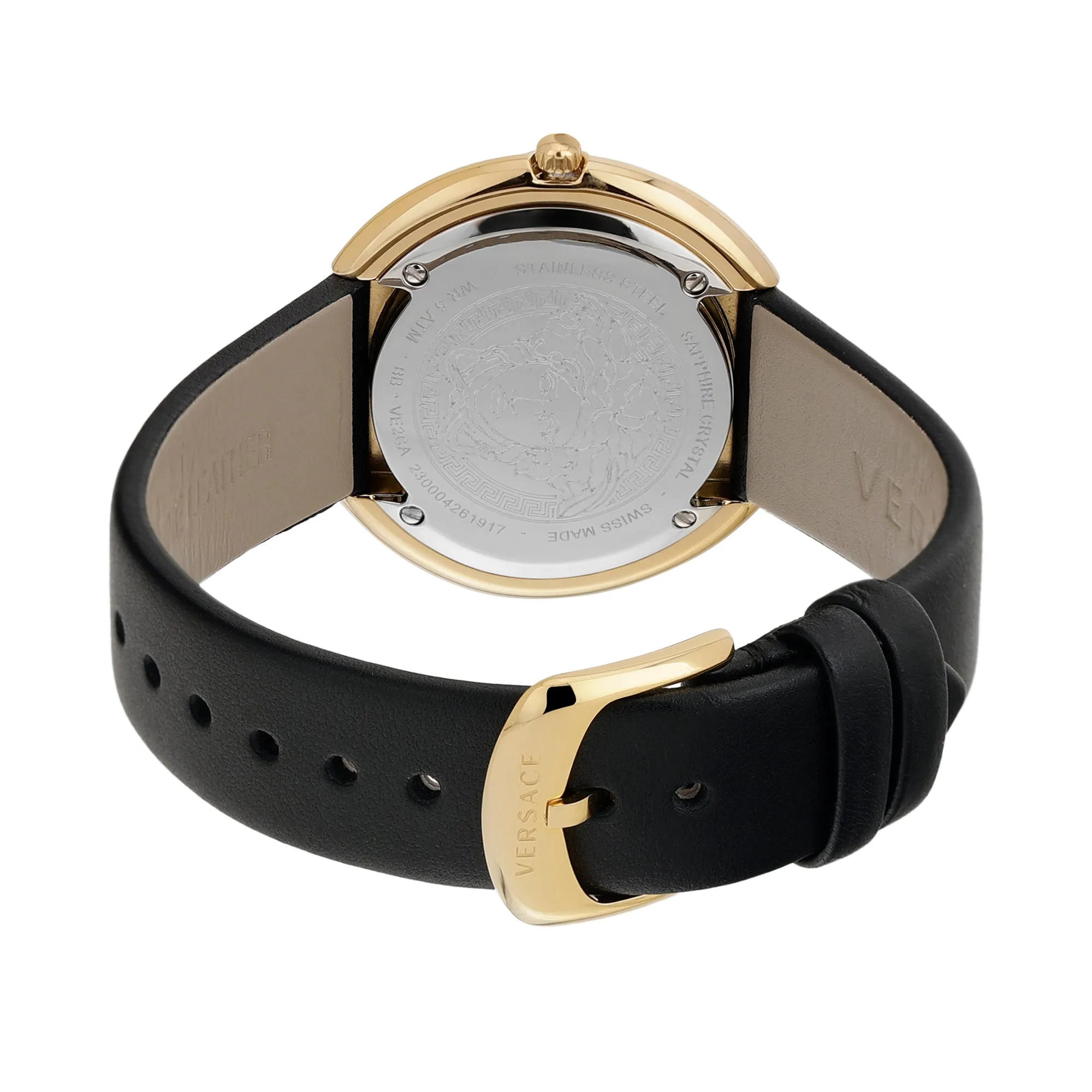 Versace Black Dial Analog Women Watch - VE2CA0323