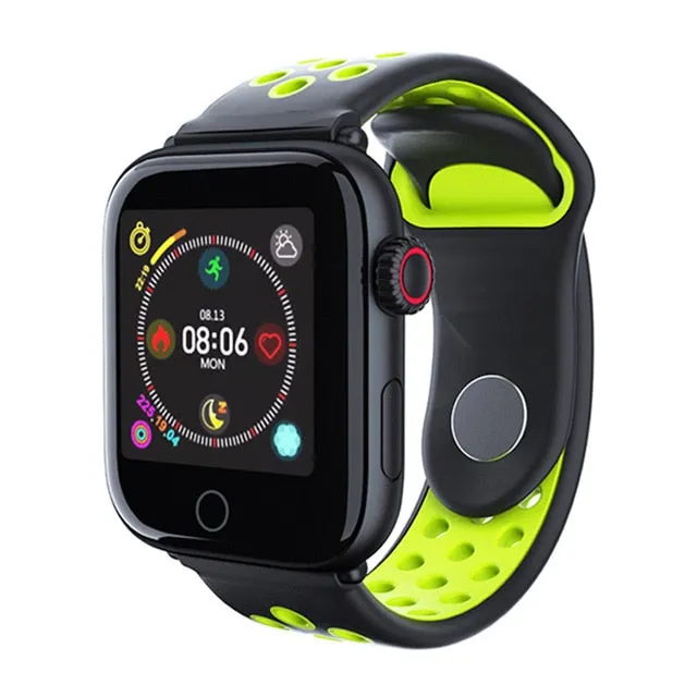 Waterproof Smartwatch Heart Rate Monitor Blood Pressure Fitness iPhone iOS Android
