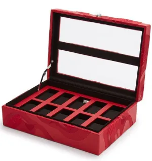 WOF Watch Box Memento MORSi 1 Piece Red